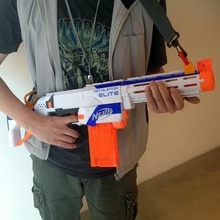 nerf gun sling buckle toys 3d print model - Mito3D