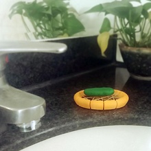 nest soap box housewares household net rubber band test rite 3d print model - Mito3D