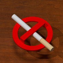 no smoking day 9th march sign art event smoke 3d print model - Mito3D