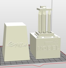 nobel 10 a arte Impressora 3d 3d print model - Mito3D