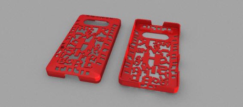 nokia lumia 930 aleatório alcalina elementos de cobertura gadgets elemements tabela periódica smart phone caso smartphone 3d print model - Mito3D