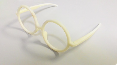 o-o óculos de armação a moda 3d print model - Mito3D