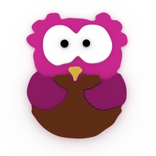 owl cookies housewares owlcookie 3d print model - Mito3D