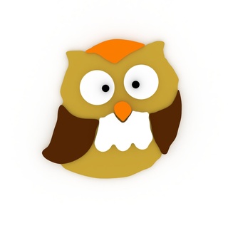 owl cookies ecka owlcookies 3d print model - Mito3D