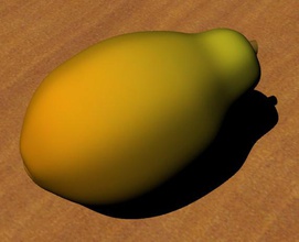 papaya gradiente di colore 20 mix frutta 3d print model - Mito3D