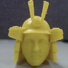 paulnaga head toys paul samurai xyzroboapp 3d print model - Mito3D