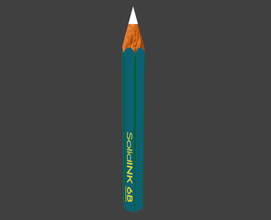 Bleistift 2 - Spielzeug Farbe mixed bag 3d print model - Mito3D