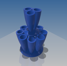crayon vase bureau de 3d print model - Mito3D