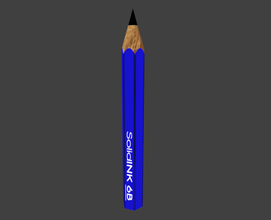 le crayon les jouets couleur sac mélangé 3d print model - Mito3D