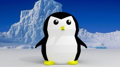 penguin jouet les jouets couleur pingouin 3d print model - Mito3D