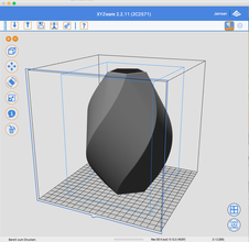 pentavasesmooth housewares vase 3d print model - Mito3D