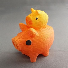 pig mother toys maker zone mothers day 3d print model - Mito3D