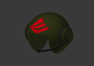 Pilot 3d Printing Models Mito3d - roblox pilot helmet model