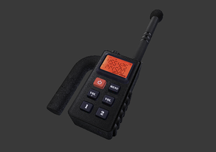 pilot walkie talkie - Spielzeug Farbe Farbe-Modell lego radio 3d print model - Mito3D