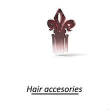 pin moda accessori pettine capelli 3d print model - Mito3D