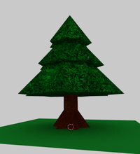 pine tree 20 mix colored model nature 3d print model - Mito3D