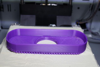 plasil filament spool holder davinci 10 pro gadgets 3dprinter Halter 3d print model - Mito3D