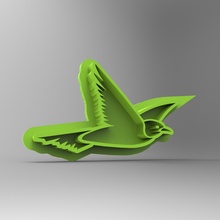 play-doh molds bird toys 3d print model - Mito3D