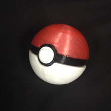 pok pelota los juguetes la bola poke pokemon 3d print model - Mito3D