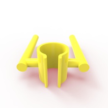 pólo de tênis ketcher ganchos 3 as ferramentas wta 2016 3d print model - Mito3D