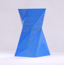 polygonal pen pot housewares 3d print model - Mito3D