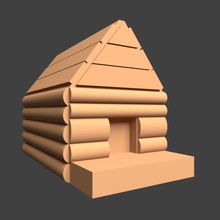 poor house type 1 toys fantasy 3d print model - Mito3D