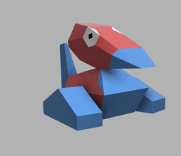 Porygon Spielzeuge 3d print model - Mito3D