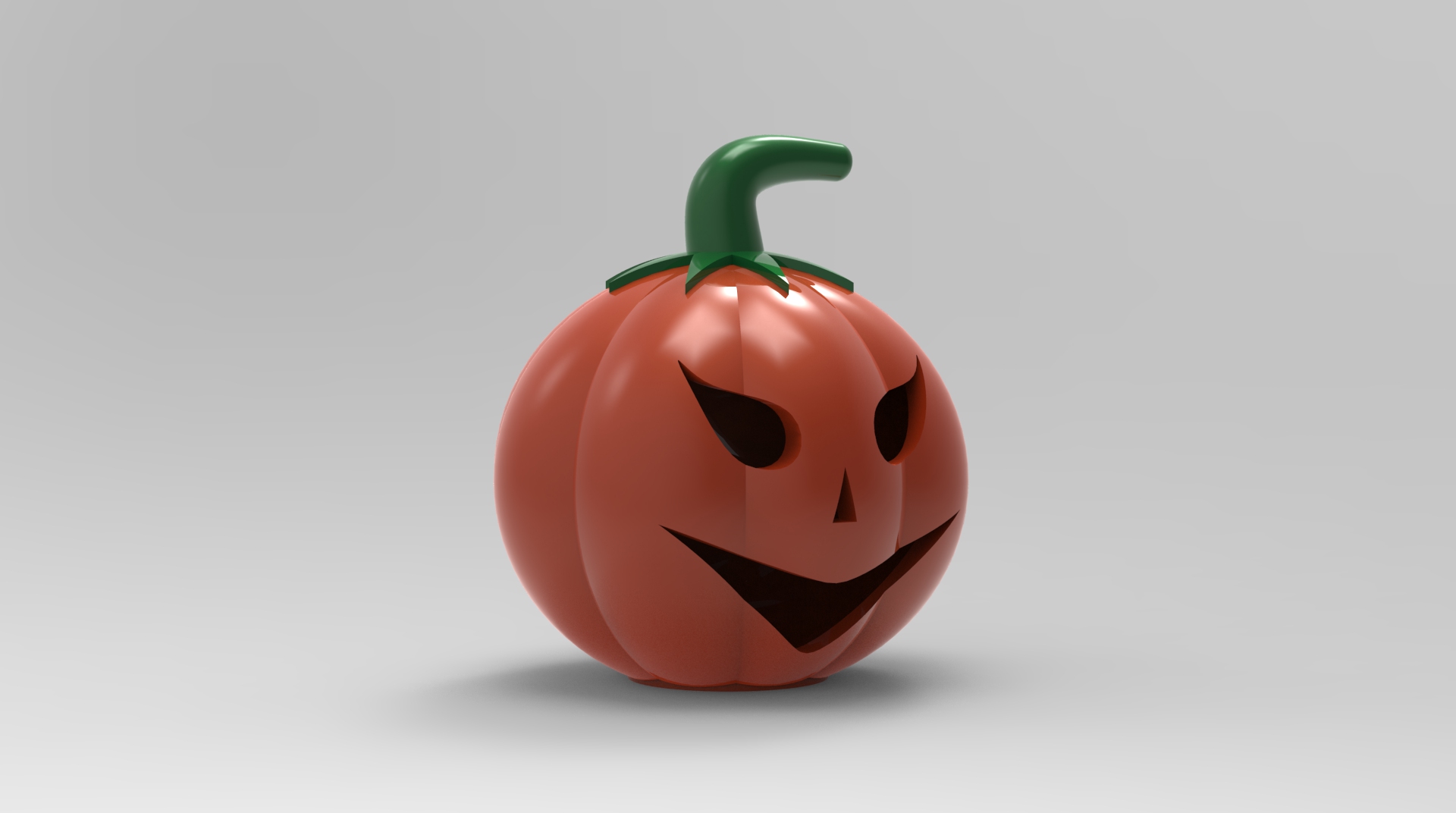 pumpkin - halloween art 3D print model - Mito3D
