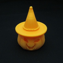pumpkin witch toys halloween 3d print model - Mito3D