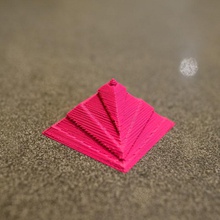 pyramid - c art 3d print model - Mito3D