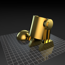 r2 astromec driod los juguetes droid 3d print model - Mito3D