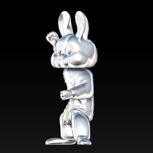 rabbit taichi toys nobel sla 3d print model - Mito3D
