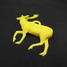 reindeer plate toys christmas 3d print model - Mito3D
