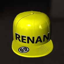 renan hat Mode cap Kopfbedeckung 3d print model - Mito3D