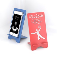 rio 2016 smartphone rest 1 office brazil olympics phone stand rio2016 3d print model - Mito3D