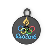 rio pendant 2016 olympic game fashion rio2016 3d print model - Mito3D
