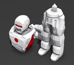 Roboter 20 duo 3d print model - Mito3D