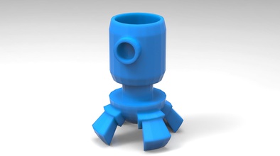 robot container 2 office 3d print model - Mito3D