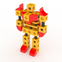 robot c eğitim 3d bloklar engeller 3d print model - Mito3D