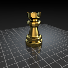 rook toys chess piece 3d print model - Mito3D