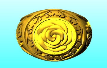 rose ring fashion love novel sla valentine's day 3D print model - Mito3D