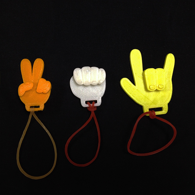 rubber band ties housewares 3D print model - Mito3D