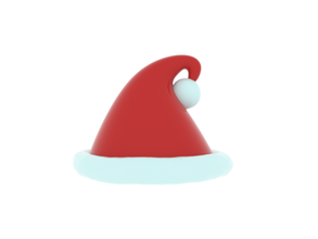 santa hat housewares christmas color holiday holidays 3d print model - Mito3D