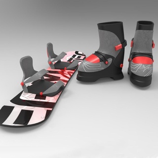 scale size ski set 1 erick art winter sports 3d print model - Mito3D