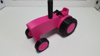 vis d'assemblage tracteur john deere les jouets le déplacement du jouet 3d print model - Mito3D