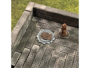 sewer entrance marker -variant toys 28mm 32mm gaming roleplaying rpg tabletop terrain wargaming 3d print model - Mito3D