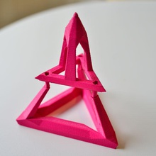 kısa kule sanat 3d print model - Mito3D