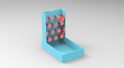 Schlange Leiter - Würfel-roller Spielzeug 3d print model - Mito3D