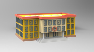 cobra de escada - escola brinquedos 3d print model - Mito3D