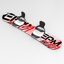snow board scale size art winter sports 3d print model - Mito3D